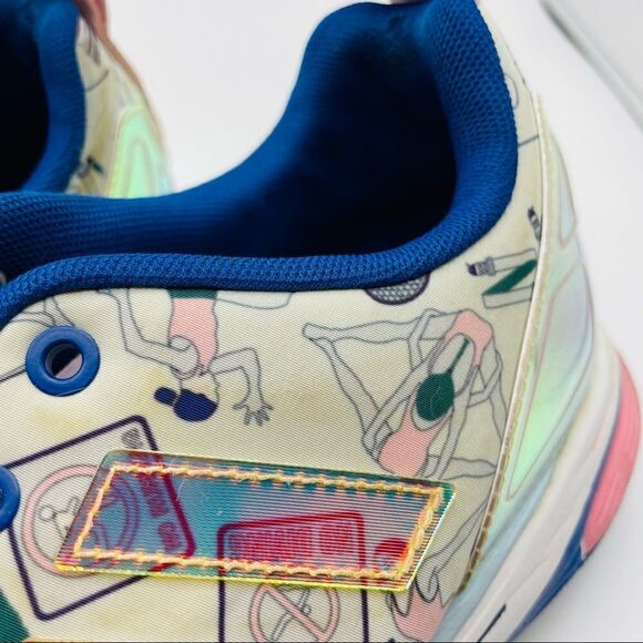 HTF - Adidas Limited Edition Mary Katrantzou Torsion Sport Patterned Sneakers - Picture 10 of 11